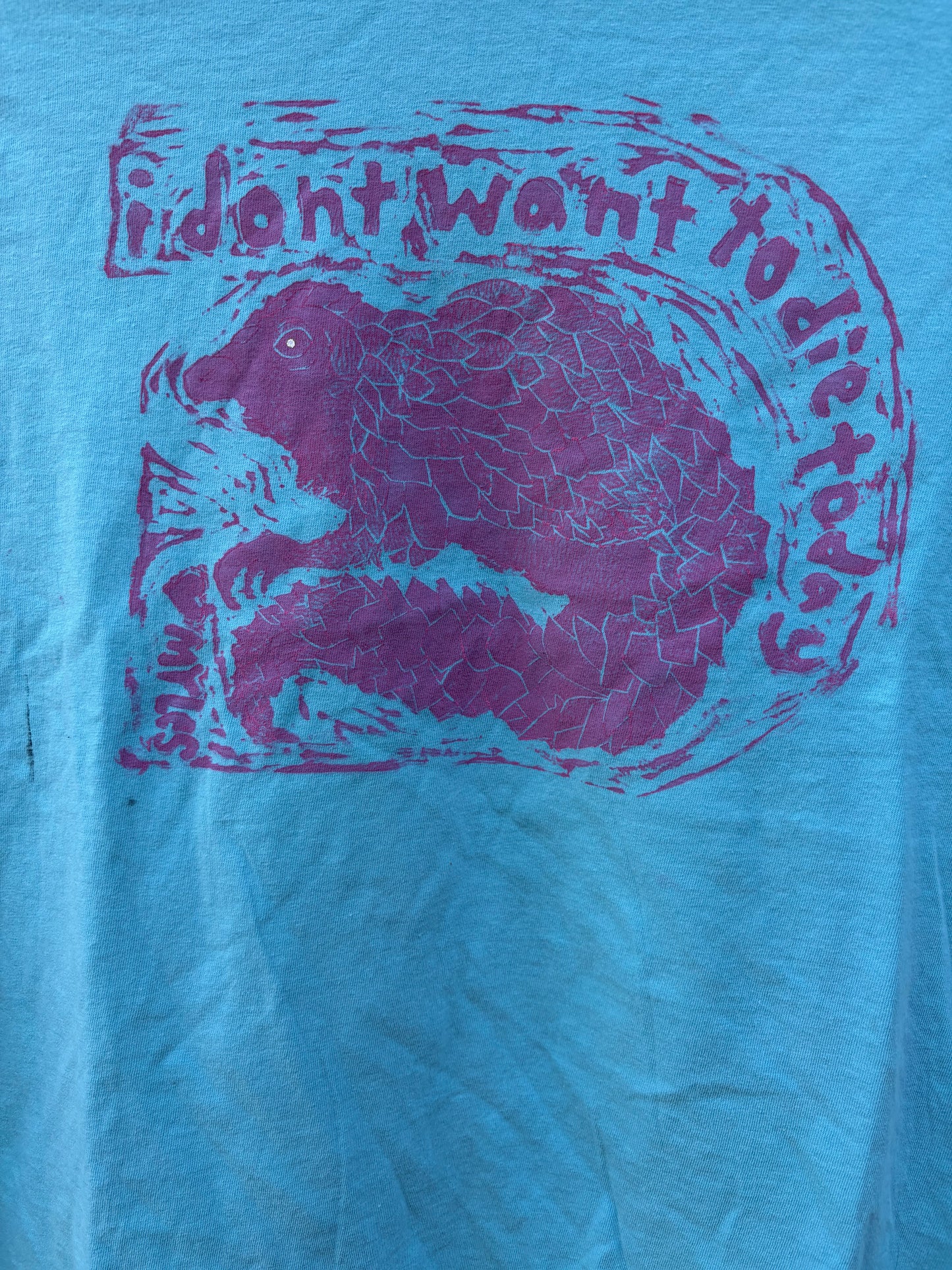 Medium "I don't want to die today" long sleeve